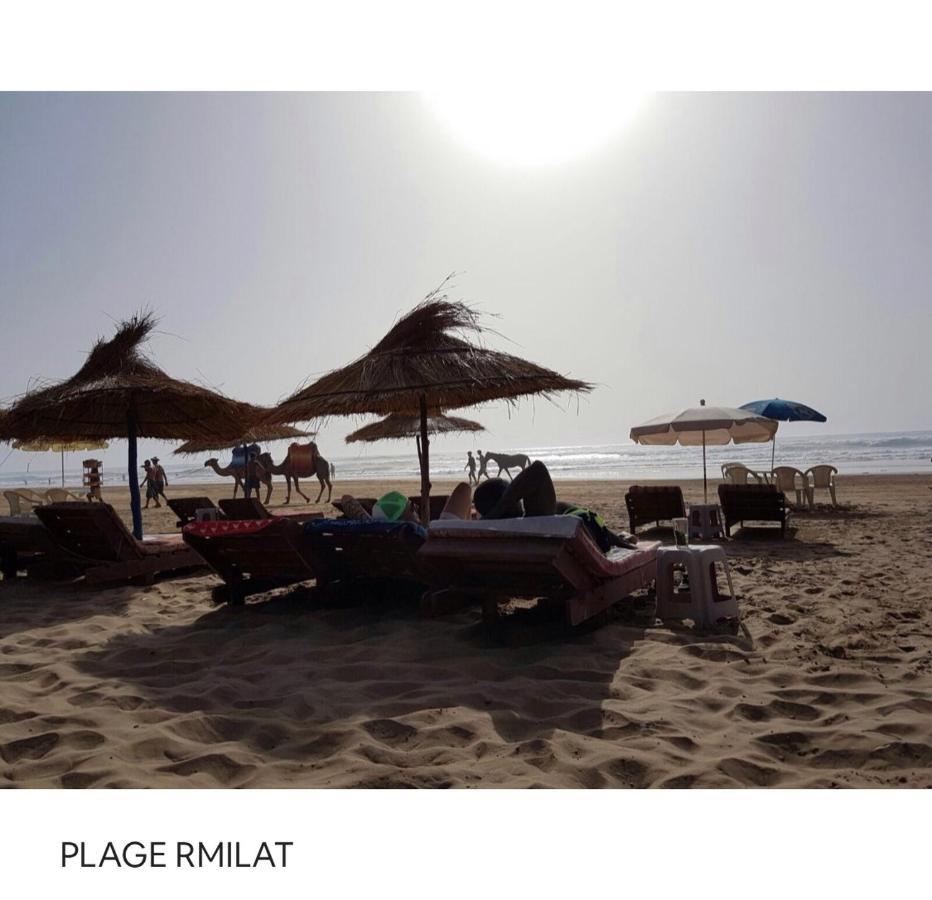 דירות Briech Tanger/Asilah: Appart 50M2 Face Mer Et Piscines, 5 Places, Tout Equipe+Wifi+Clim מראה חיצוני תמונה