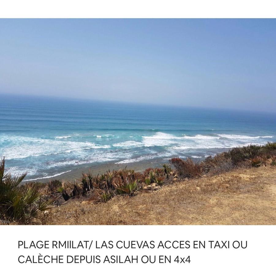 דירות Briech Tanger/Asilah: Appart 50M2 Face Mer Et Piscines, 5 Places, Tout Equipe+Wifi+Clim מראה חיצוני תמונה