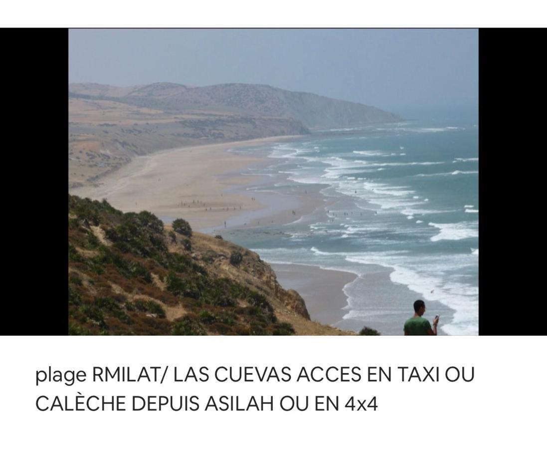 דירות Briech Tanger/Asilah: Appart 50M2 Face Mer Et Piscines, 5 Places, Tout Equipe+Wifi+Clim מראה חיצוני תמונה