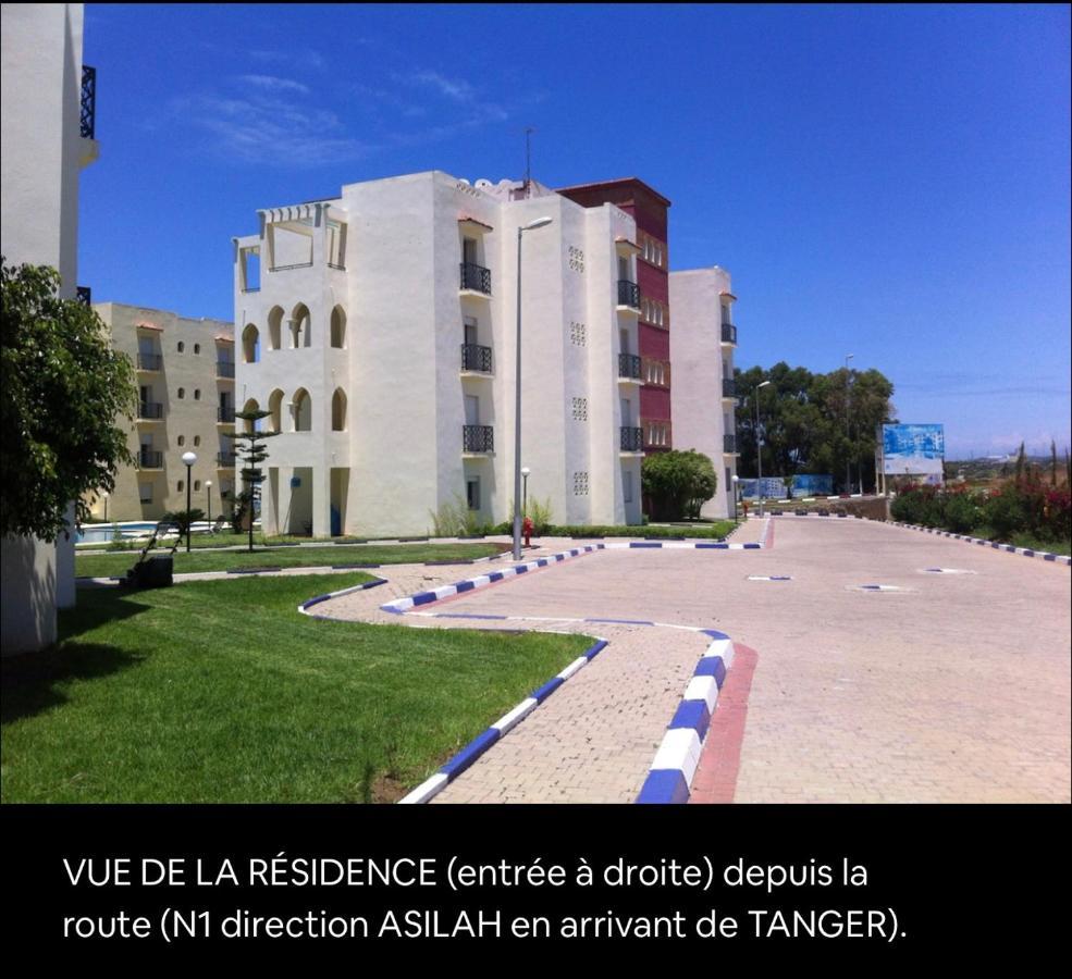 דירות Briech Tanger/Asilah: Appart 50M2 Face Mer Et Piscines, 5 Places, Tout Equipe+Wifi+Clim מראה חיצוני תמונה